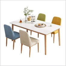 JINPENGRAN Semplice Tavolo Rettangolare per Uso Domestico,1,1200 * 600mm