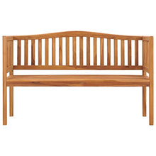FAMIROSA Panchina da Giardino 150 cm in Legno Massello di Teak