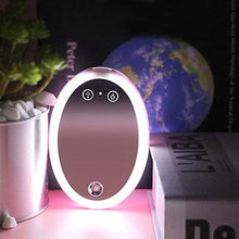 KK Timo. Nuova Luce di Riempimento A LED Spray Freddo Nano Spray Umidificazione Ricarica Tesoro Specchio Touch Specchio Specchio Bellezza Specchio Ricarica USB Rosa