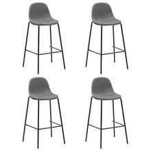 SKM Set da Bar 5 pz in Tessuto Grigio Talpa B