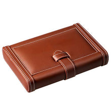 Jia He Scatola di sigari Cigar Box, Cigar Humidor Cigar Box Portatile Portable Legno di Cedro Cigar Set può Contenere 4 (Size : 21.5x15.2x4.2cm)