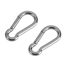 ZZALLLCatena per Sedia sospesa/Amaca con Due moschettoni Amaca Resistente