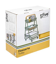 5Five - Carrello a 3 livelli, colore: Cachi Trio
