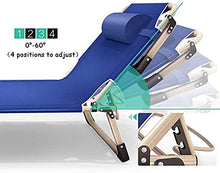 Zero Gravity - Poltrona reclinabile regolabile e pieghevole, reclinabile, per campeggio, prendisole, spiaggia, chaise longue (colore: sedia+cuscino)