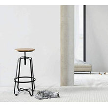 LF- Bar Stool Bar Seggiovia Chair Casa Rotating Bar Chair Sgabello Alto Latte for tè e caffè Sedia Schienale Sgabello semplicità