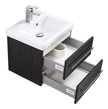 Mobile bagno con lavabo Villeroy & Boch Subway 2.0 50cm antracite venato