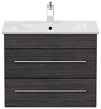 Mobile bagno con lavabo Villeroy & Boch Venticello 65cm antracite venato