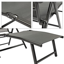 MaxxGarden - Lettino prendisole pieghevole da campeggio, 150 x 64 x 85 cm