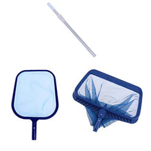 FLAMEER 2X Piscina Spa Skimmer Net Pulizia E 1m Telescopico in Alluminio