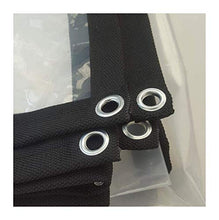 CXF Trasparente Telo Impermeabile incatramata ispessite Lato Trasparente Impermeabile Sheet ispessite Plastica Plastica incatramata Auto Ultra Light Telo Occhiellato Retinato (Size : 1mX1m)