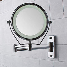 Belleashy Specchio Trucco 7x Ingrandimento LED Specchio Trucco Cosmetico Doppio Lato Vanità 6 "Specchi Portatile Illuminato Per Bagno