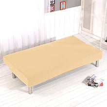 Copridivano Senza Bracciolo Copridivano Pieghevole Flessibile Senza Bracciolo Copridivano Flessibile Per Divano Letto Pieghevole (Misura Normale, S, L)
