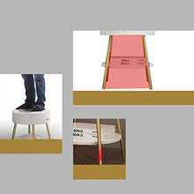 Comodino HAIZHEN Nordic Bianco/Oro cassetto e ripiano, Struttura in MDF/Acciaio