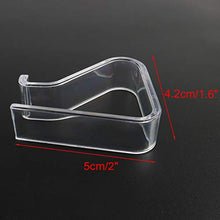sourcingmap® Tabella tovaglia in plastica finimento Runner Clip supporto pinza 2-3.5cm Spessore 8 PC