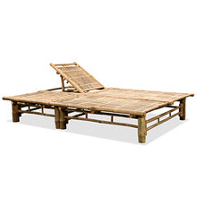 vidaXL Lettino Prendisole 2 Posti Schienale Regolabile Sdraio Lounge Giardino