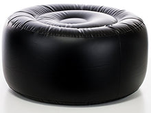 BRANDSSELLER, pouf sgabello per interni ed esterni gonfiabile – design a tronco d'albero – 55 x 25 cm – colori: marrone, grigio