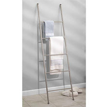 InterDesign Forma Scala Portasciugamani, 5 Pioli, Acciaio, Argento, 14.5x14x0.2 cm