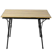 SALUTUYA Comodo Tavolo da Picnic Portatile Antiscivolo, Adatto per Barbecue, per parchi