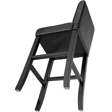 TecTake Sgabelli da bar design noir sgabello 111cm - disponibile in diversi colori - (Nero)