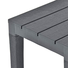 E E-NICES Panchine da Giardino 2 pz Antracite in Plastica
