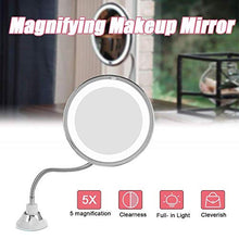 BD.Y Specchi per Trucco Specchio 10X LED Specchio Pieghevole Rotante a 360 Gradi 10X Specchio Pieghevole