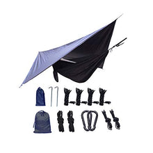 Funien Baldacchino a Vela, Amaca da Campeggio con parapioggia Resistente ai Raggi UV Resistente ai Raggi UV Tenda da Sole Leggera Tenda a Vela per Patio Esterno Giardino Cortile Spiaggia