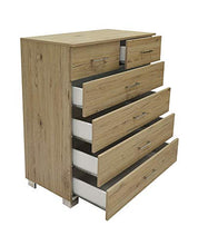 SAVINI S.R.L. CASSETTIERA Quercia Naturale