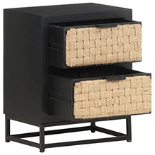 vidaXL Comodino 40x30x50 cm in Legno Massello di Mango