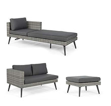 SET SALOTTO ANG. C-C MARLOW GREY
