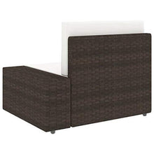vidaXL Set Divani da Giardino 3 pz in Polyrattan Marrone - Arredi Casa