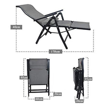 Sedia pieghevole sedia lounge sedia all'aperto spiaggia può essere utilizzato per camera da letto soggiorno spiaggia prendere il sole
