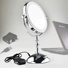 LBWARMB Trucco Specchio con luci Specchio con Specchio per Il Trucco Specchio con luci360 e Degswilese Cosmetici Specchio 3X Amplificato BUGHED SIDETO ARDINATO per BARRAMENTO da Bagno