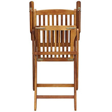 Xingshuoonline - Panchina da giardino in teak, resistente, 150 x 62,5 x 90 cm
