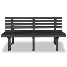 BIGTO, Panca da Giardino in plastica e Legno