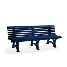 Unimet Blome-Tillmann Neptun/Helgoland Banco del Giardino di plastica Frame Bianco