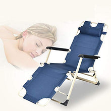 XIAOLY Sedia Pieghevole Portatile/Poltrona Reclinabile/Relax, Versatile Regolabile per Giardino, Coperta, Campeggio, Indoor, Ufficio,Grey