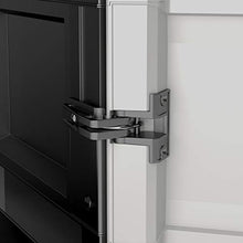 Keter Gear Armadio Basso con 2 ripiani, Nero/Grigio, 68 x 39 x 97 cm