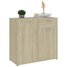 Sideboard Sonoma-Eiche 80 x 36 x 75 cm Spanplatte