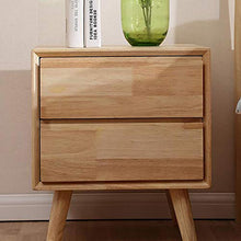 Comodini in legno comodino multifunzionale comodino armadio 2 cassetti camera da letto comodino armadio 50 x 40 x 45 cm