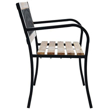 E E-NICES Panchina da Giardino 120 cm in Legno