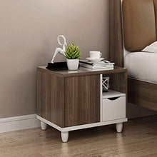 XXSHN Comodino Comodini alla Moda Fibra di Legno a Media densità Comodino Moderno per Camera da Letto Comodino Multifunzionale Armadietto Grande capacità Comodino (Colore: A)