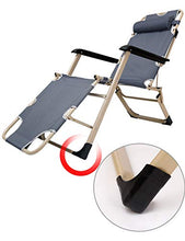 FUFU Sedie a sdraio Sedia reclinabile, Sedia pieghevole, Letto per il pranzo, Cuscino in cotone, Cuscino reclinabile, Imbottito, Sedia per dormire, Sedia per pausa pranzo in ufficio, 97 * 52 * 95 cm P