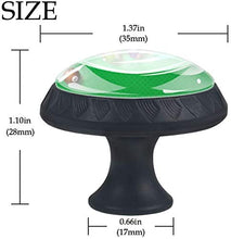 Biliardo Poster Sala da biliardo Otto palla Pomelli per Porta Set di 4 Pomelli per Mobili Manopole per Cassetti Cucina Armadio Vetro
