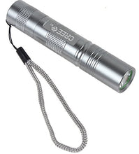 SaySure - Silver 5W 240LM Portable Mini LED Flashlight Torch 18650