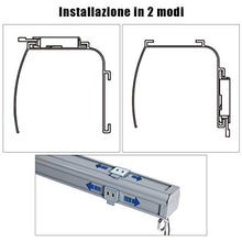 COSTWAY Tenda Tenda da Sole Verticale per Balcone, con Cassetta, per Esterni, Protezione da Vento e Sole (1,6 x 2,5 m, Beige)