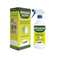 Camp RIMUOVI MUFFA, Antimuffa igienizzante professionale, Elimina rapidamente muffe, funghi, muschi e alghe