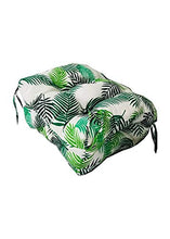 Cuscino per panchina da esterno e interno, 90 x 45 cm, comodo e impermeabile, per panche e altalene da giardino, terrazza, verde foglia