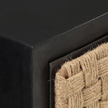vidaXL Comodino 40x30x50 cm in Legno Massello di Mango