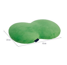 Xufei Cuscino Memory in Cotone, Belle Natiche, Glutei Sottili, Design sedentario, Confortevole ed ergonomico (Color : Green)
