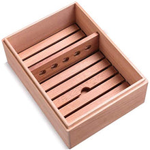 XZJJZ Cigar Table Top Box - Ideale for i Viaggi versatilità, buona Tenuta, Portable Legno di Cedro